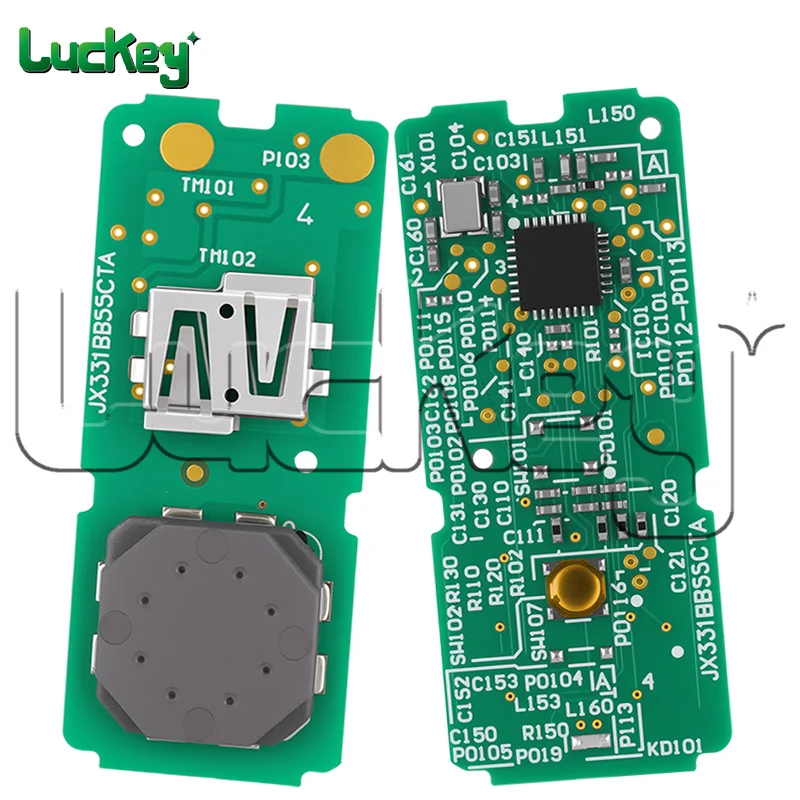 B5X Remote Key Fob for Yamaha JAUNS XMAX XMAX300 NVX NVX155 QBIX AEROX ID49 Chip 315/433MHz Moto Card Tag Original Motorcylce