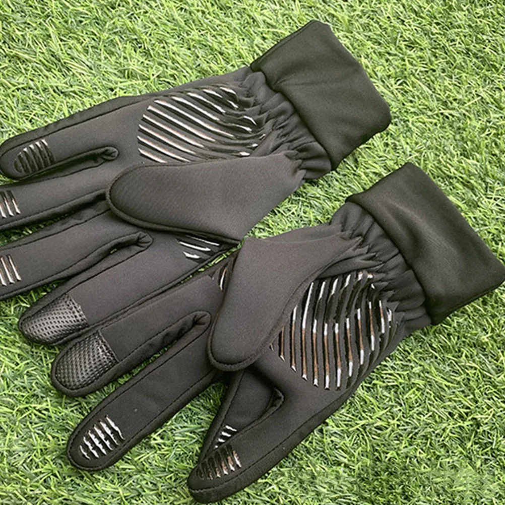 

Motorcycle Warm and Anti-slip Gloves Miss Touch Screen Polar Fleece Thermal Winter Keeping