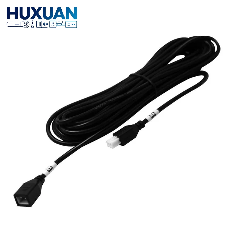 2 Pin Car Parking Backup Sensor Extension Cable Waterproof 2M/4.5M Weather-resistant Cord for Auto Reverse System Upgrade