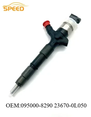 

095000-8290 23670-0L050 1KD Common Rail Diesel Fuel Injector 23670 0L050 236700L050 For DENSO TOYOTA Hilux 1KD-FTV 3.0L