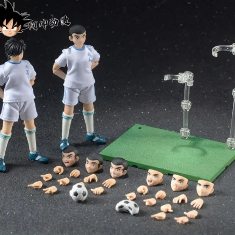 Dasin/gt Captain Ozora Tsubasa Genzo Wakabayashi Kojiro Hyuga Misaki Taro Teppei Kisugi Ishizaki Ryo Taki Hajime Pvc Model Toys