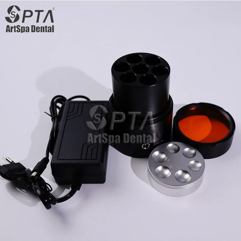 سخان الراتنج من الجيل الثاني من Artspa للأسنان مع التحكم في درجة الحرارة ثلاثي السرعات، مادة AR الطبية مع قابس