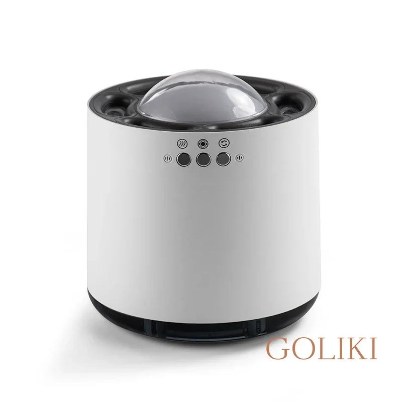 800ml Luftbe feuchter intelligent stumm buntes Umgebungs licht USB tragbarer Luft verteiler dynamischer Sound Pickup Schlafzimmer Nebel macher nach Hause