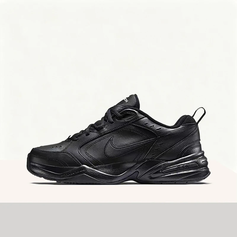 

Мужские повседневные кроссовки Nike Air Monarch 4: универсальные, легкие, однотонные, минималистичные, низкие, прочные, для повседневной носки, модель 416355-001