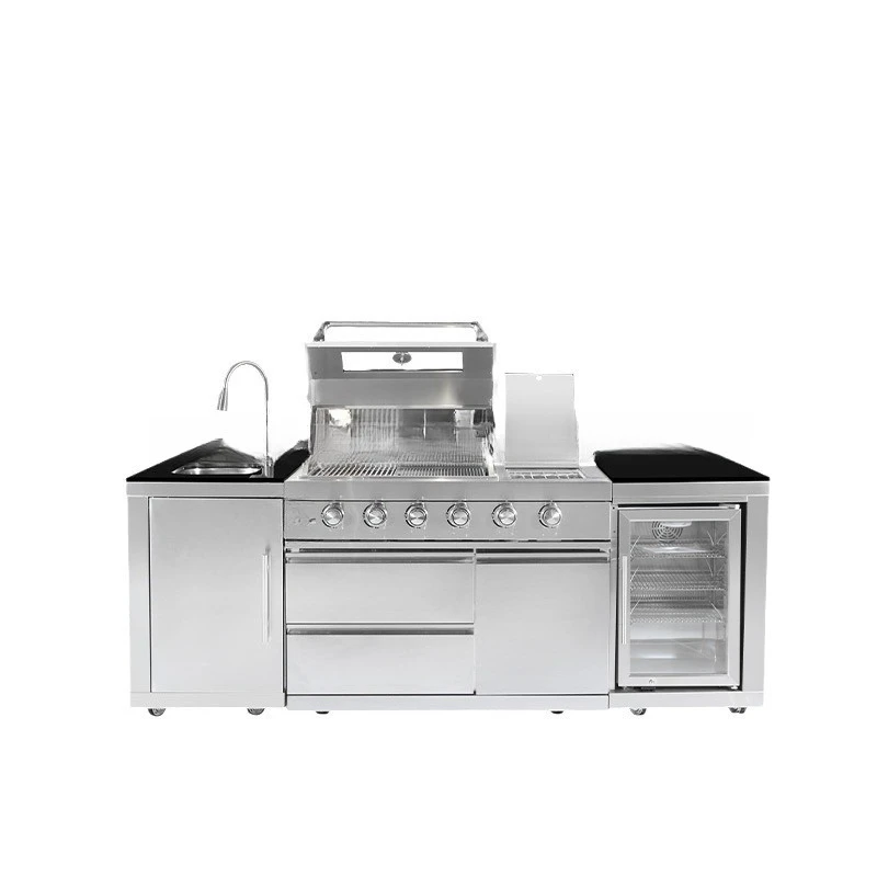 

Outdoor Oven Combination Cabinet Outdoor Kitchen Integrated Oven Combination Cabinet European and American Outdoor Oven