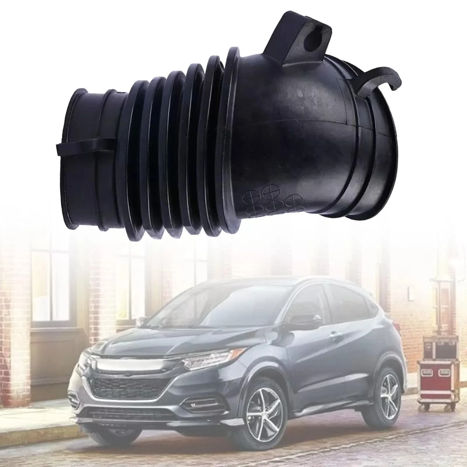 1pc Car Air Box To Turbo Pipe Black Plastic For Honda Hr-V 1.6 Diesel 2015 Onwards OEM1722851TG01 Car Accessories