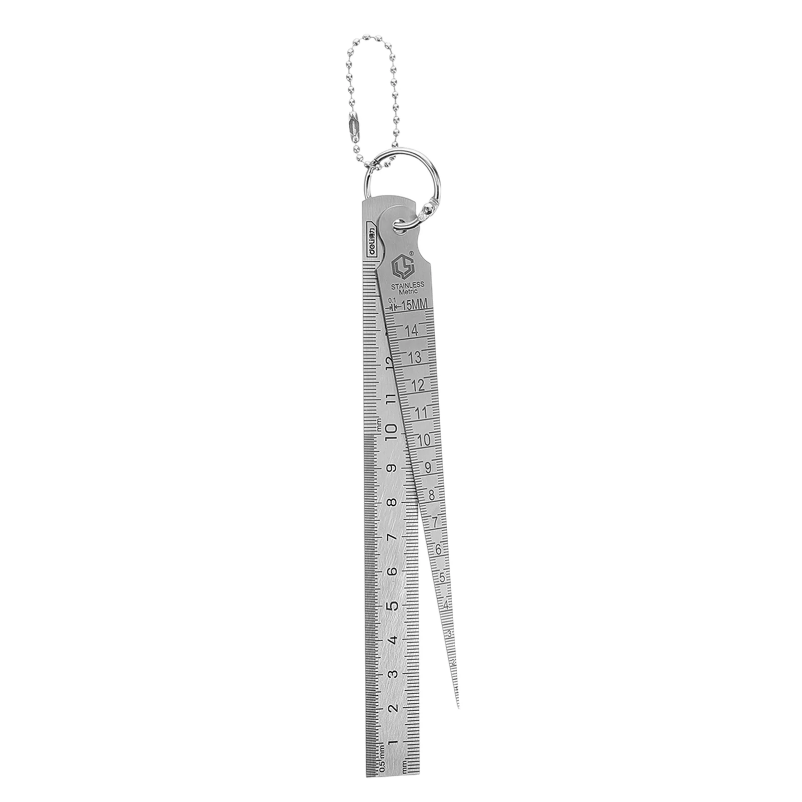 

Stainless Steel Feeler Gauge Gap Measuring Tool Automotive Bolt Wire Thickness Car Tire Door Brake Cylinder Bore Welding Contour