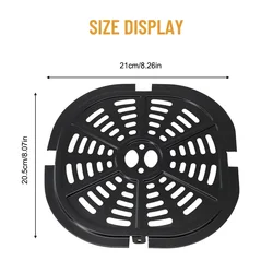 Roasting Rack Air Fryer Basket Airfryer Accessories Air Fryer Accessories Non-stick Steaming Plate For Airfryer Crisper Plate