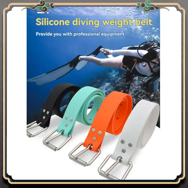 

Premium Durable Blue 1.3M Scuba Weight Belt With Adjustable Stainless Steel Buckle, Load-Bearing Diving Accessory