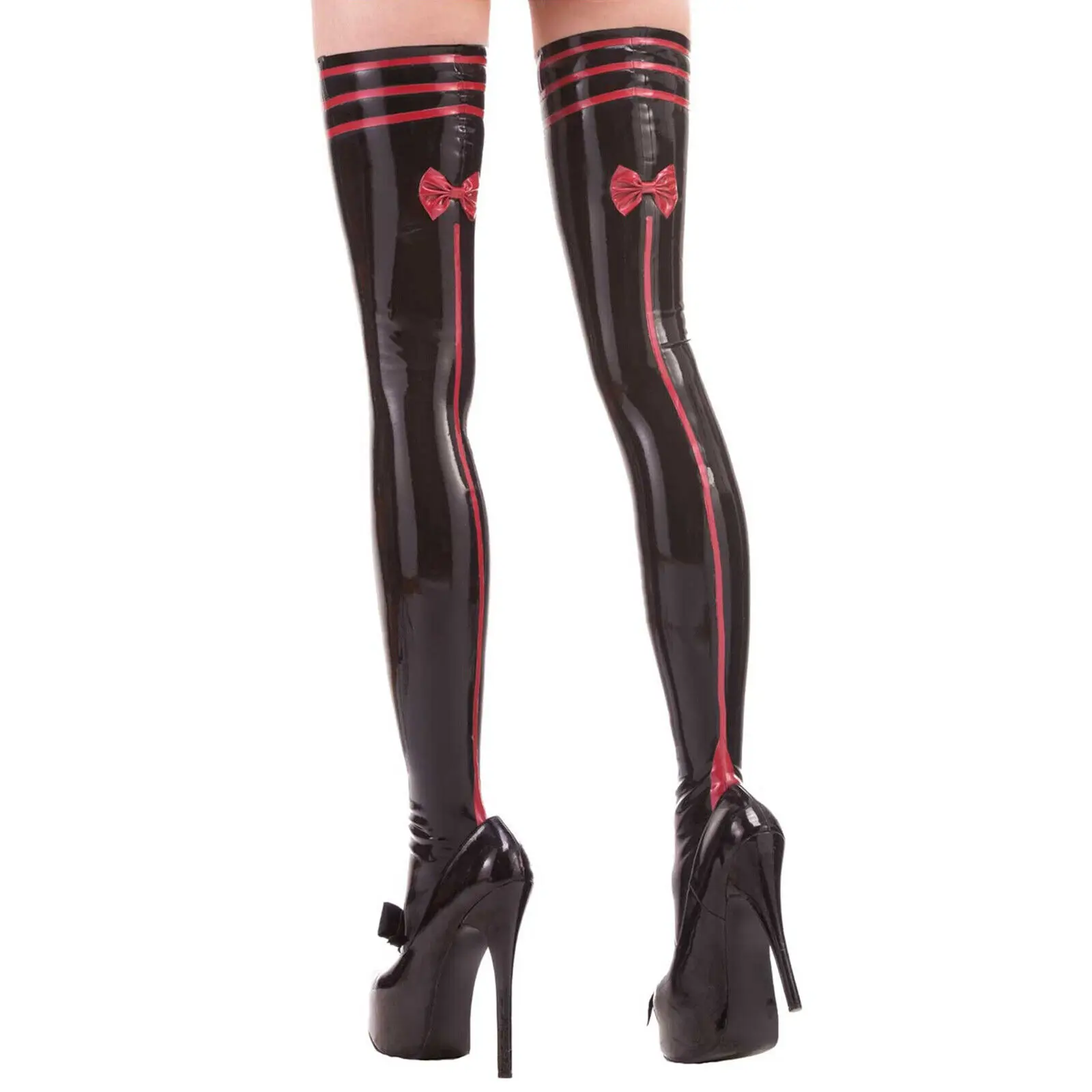 

Latex Handmade Stockings Cosplay Party Club Wear