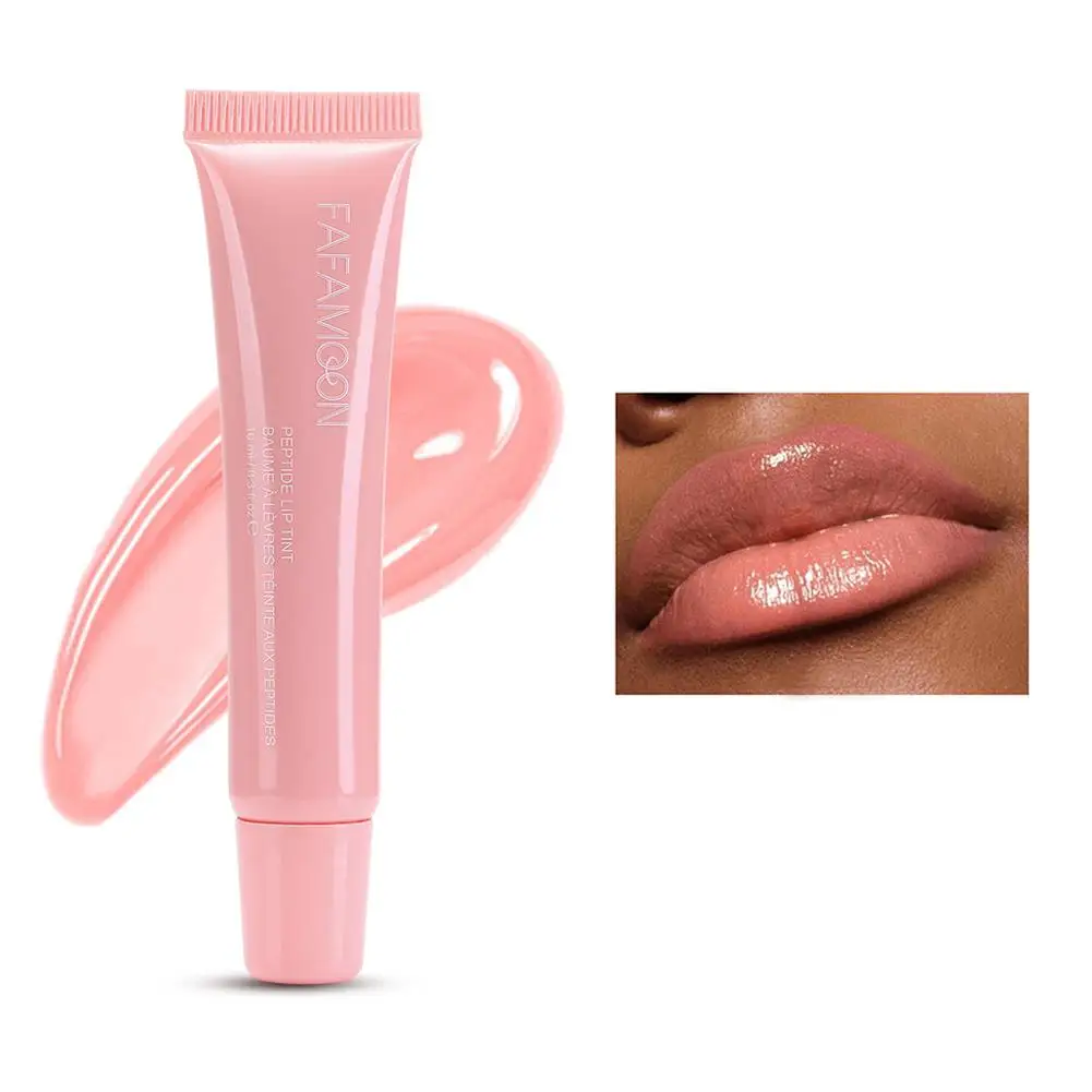 Spiegel Wasser Licht Lippen glasur feuchtigkeit spendender Lippenstift langlebiges Make-up Glas Lip Öl Glanz Kosmetik Lippen stift sexy trans parer k9i2