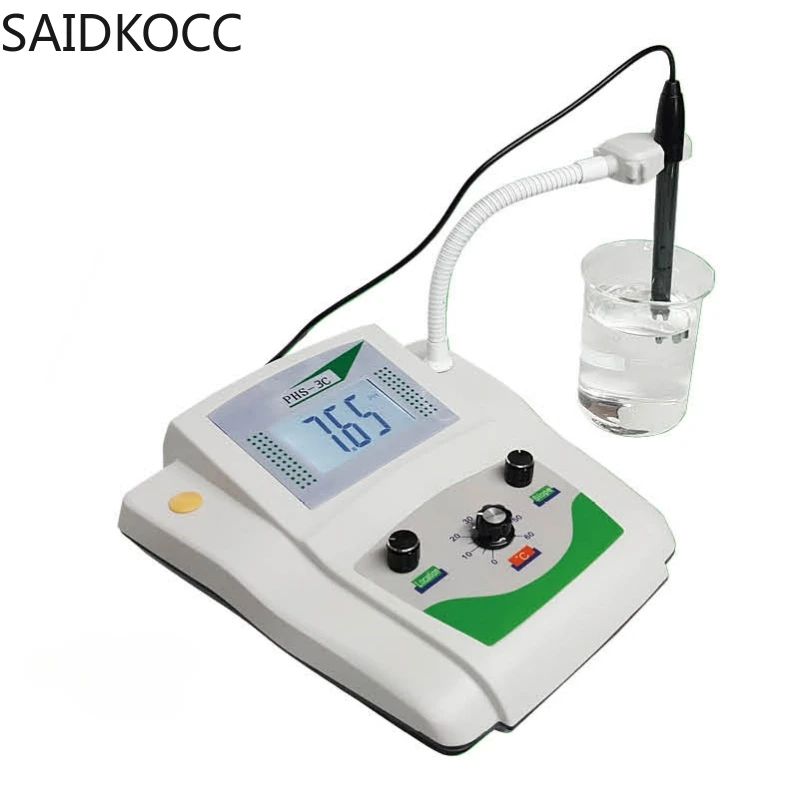 

PHS-3C 25 intelligent digital pH meter desktop pH meter laboratory precision measurement solution pH meter PHS-2C equipment