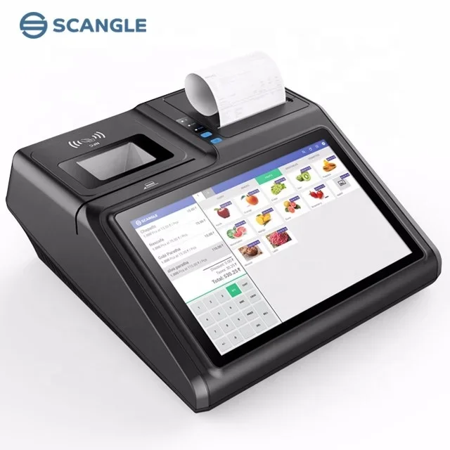 Scangle billig mini alles in einem pos maschine mit nfc/msr/rfid für android, windows system