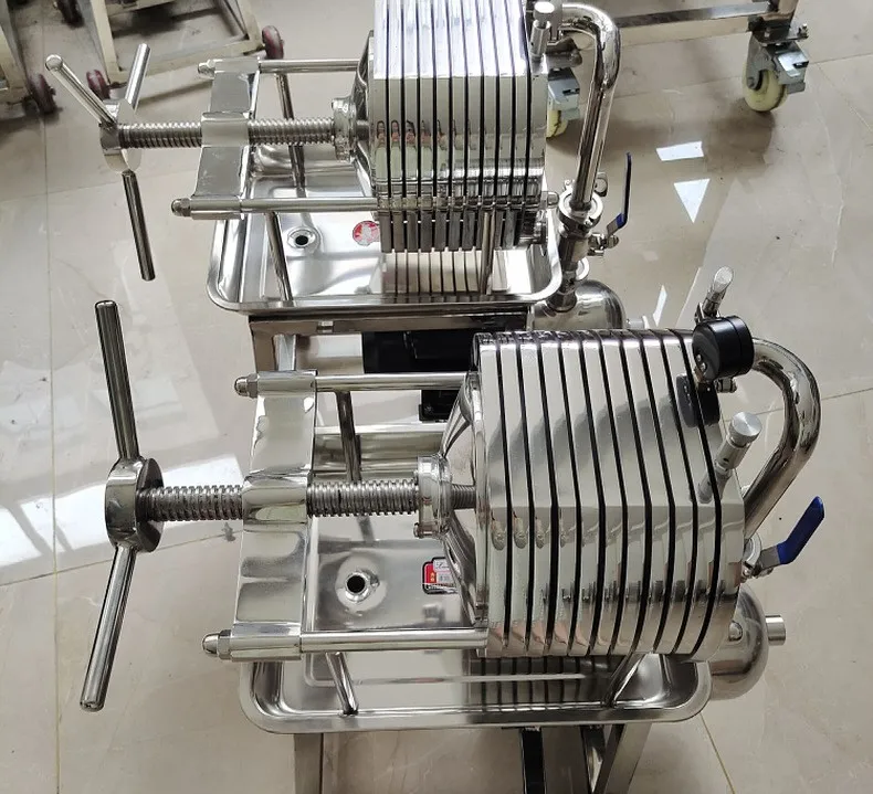 Filtro de placa e estrutura Filtro de água Prensa de óleo comestível Refinador