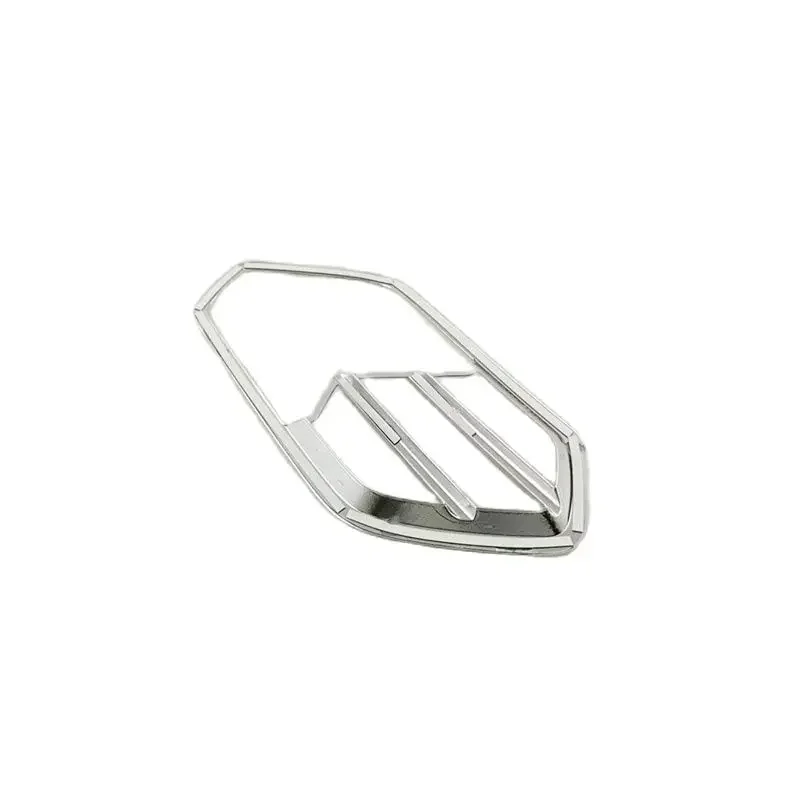 2Pcs/set ABS Chrome Car Front Fog Light Cover Frame Trim Fog Lamp Cover Styling Accessories For Ford Kuga Escape 2017 2018 2019