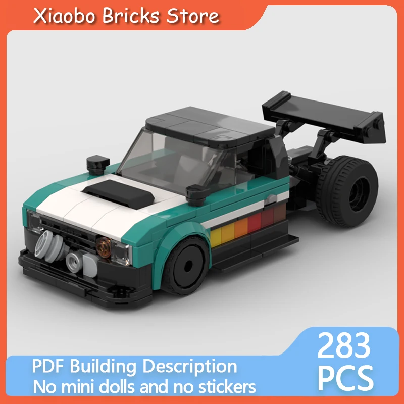 

City Car Speed Champion Model MOC Building Bricks Sportscar B2000 Modular Technology Gifts Holiday Assemble Children Toys Suit
