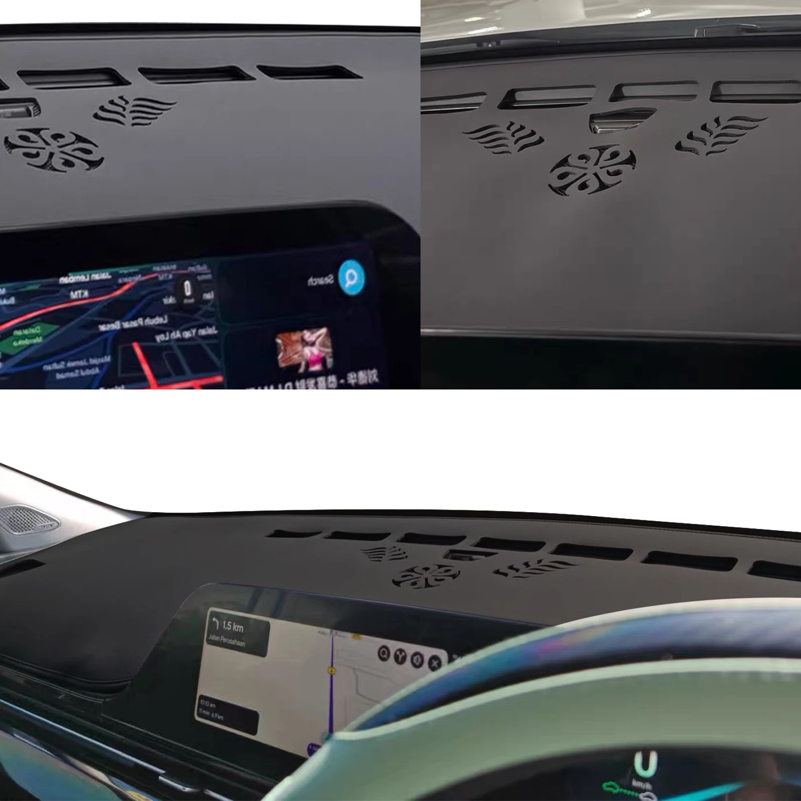 for Omoda 5 C5 2026 2025 2024-2022 ​​​​Dash Mat Dashboard Cover Dashmat Universal Anti-Reflection Heat Insulation Sun Protection