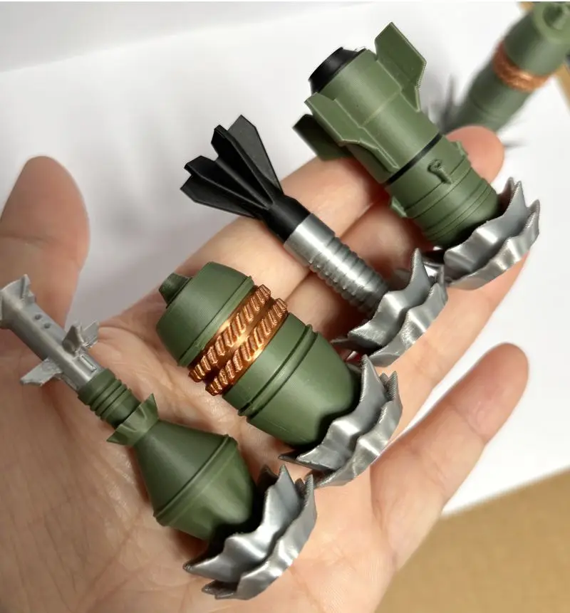 

Original Creative Anti-tank refrigerator sticker magnetic suction military fans popular gifts refrigerator sticker car sticker