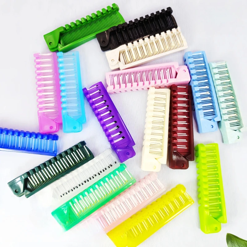 Disposable Portable Hotel Travel Folding Comb Portable Folding Comb Hair Massage Comb Anti Static Traveling Hairdressing Tools