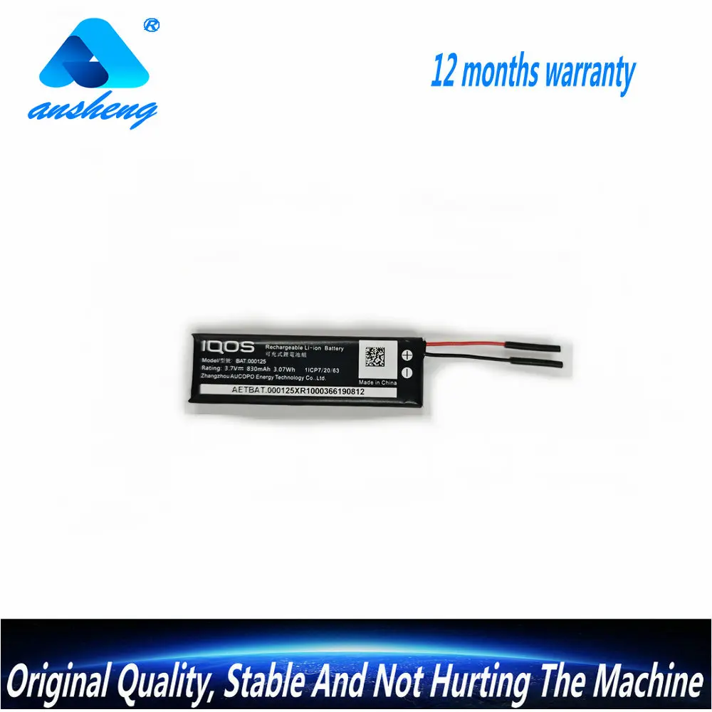 

New Original 1ICP7/20/63 For IQOS BAT.000125 3.7V 830mAh Battery