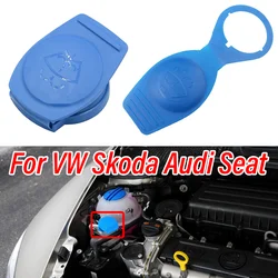 1Pc Windshield Wiper Washer Fluid Reservoir Cap Water Tank Bottle Lid Cover For VW Golf Jetta Passat Skoda Octavia Audi A4 A6