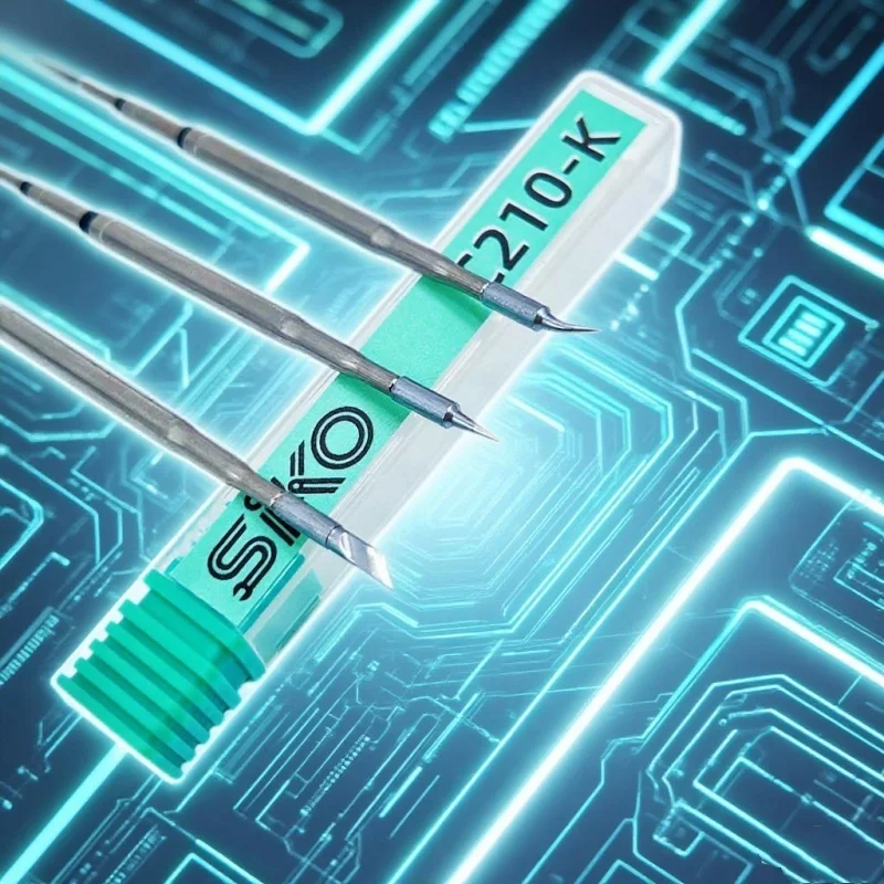 10 ชิ้น ​ ​ หัวแร้งบัดกรี SIKO C210 1S ให้ความร้อนเร็วเป็นพิเศษ ป้องกันการกัดกร่อนและทนต่อการสึกหรอ สำหรับงานซ่อมอิเล็กทรอนิกส์ ​   สำหรับ JBC/มาสเตอร์ซู