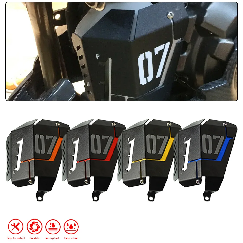 

For Yamaha MT-07 MT07 FZ07 2014 2015 2016 2018 2019 2020 2021 2022 2023 Radiator Guard Coolant Recovery Tank Shielding Cover