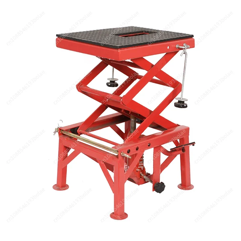 Motorcycle Lift Table JC1030 Auto Repair Hoist Folding frame 870mm Lift height Repair tool for Repair shop