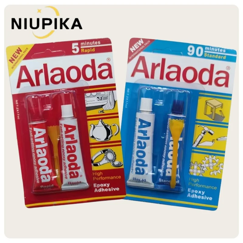 

NIUPIKA AB Epoxy Adhesive Glue Jewelry High Performance Epoxy Adhesive Jewelry Jade Plastic 5 Minutes Repair Glue ﻿
