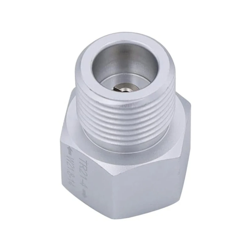 Bộ chuyển đổi chai nước nhỏ gọn Đầu nối kim loại đáng tin cậy Bộ chuyển đổi TR21.4 đến W21.8