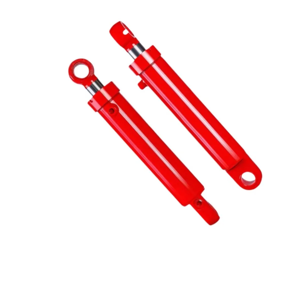 Hydraulic cylinder 2 tons bidirectional lift press oil top