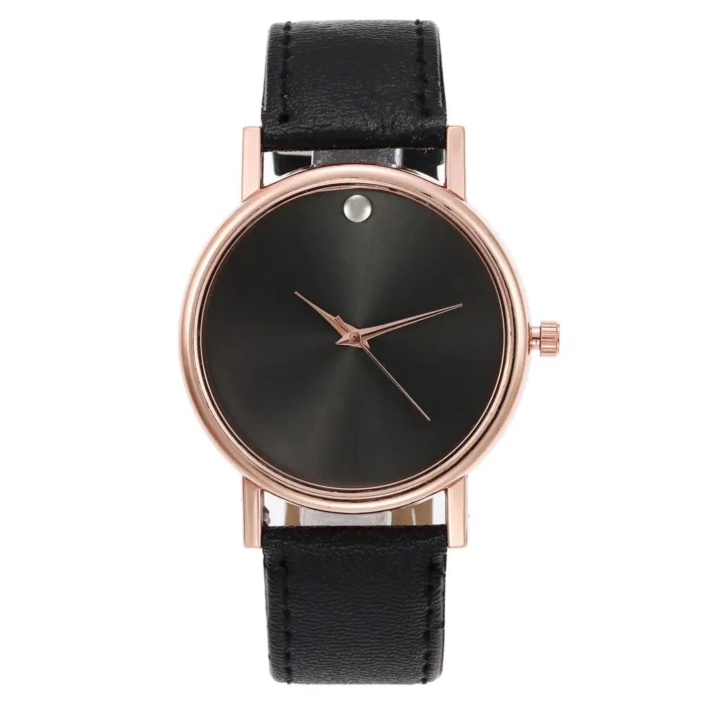 Fashionable casual high quality women personalized simple quartz belt watch student women decorated retro clock retro classic