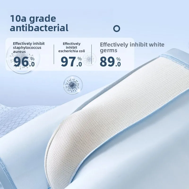 الرجال الحرير الجليد الملاكم ملخصات كبيرة الحجم ملابس داخلية جيدة التهوية الصيف رقيقة السراويل مريحة كبيرة الذكور الملاكمين