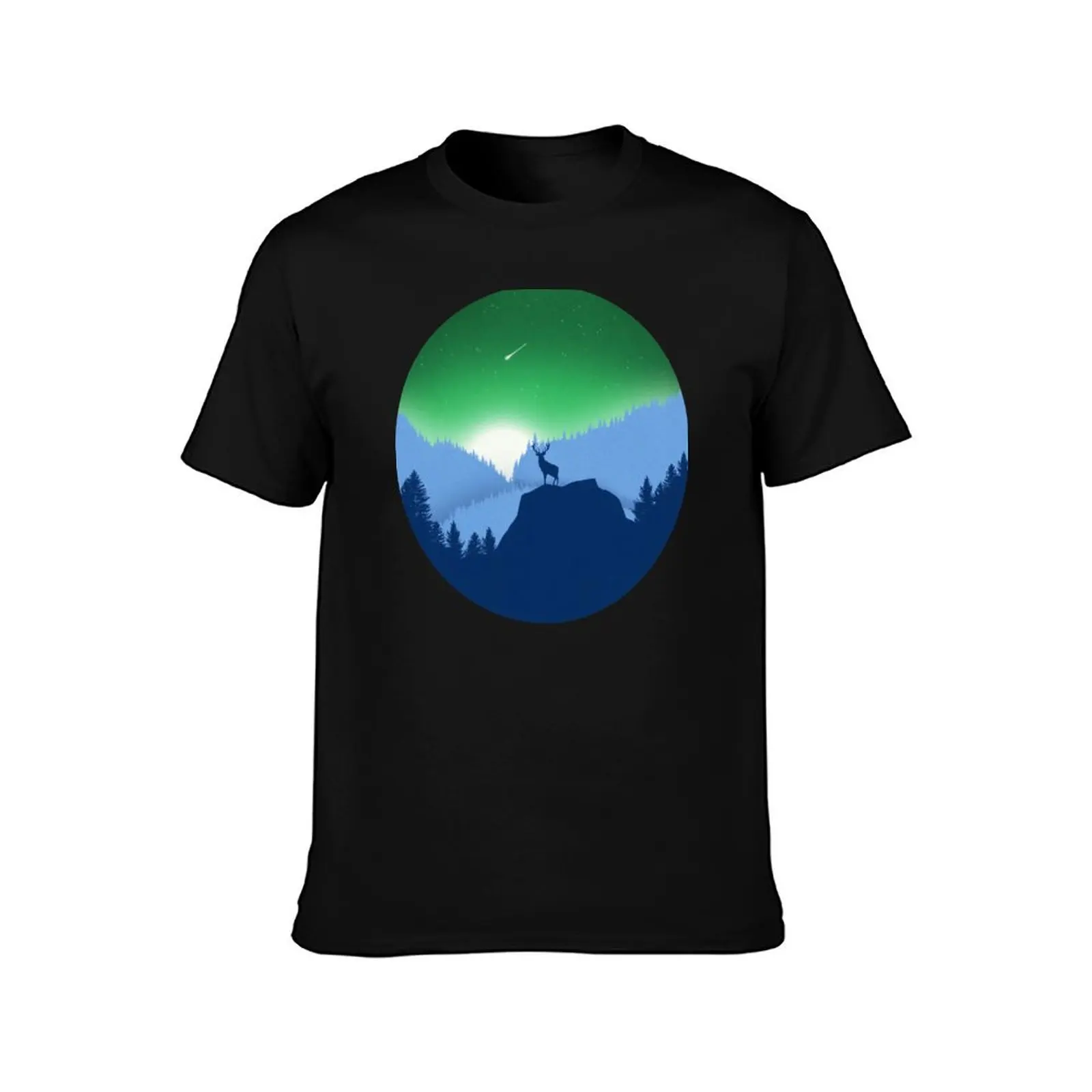 Subtle Gay Man Pride Flag Landscape T-Shirt man t shirt summer T-Shirt