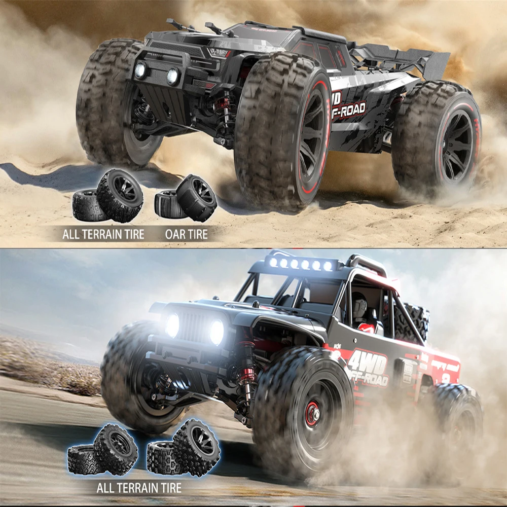 MJX Hyper Go 14210 14209 1/14 RC Car 4x4 Brushless 4WD Metal Chassis 55KM/H High Speed Off-Road Truck Remote Control RC Trucks