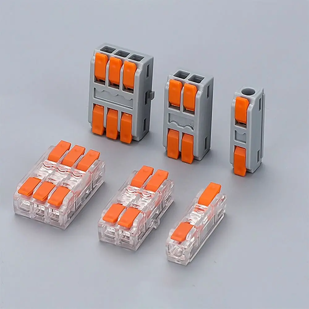 Universal Compact Quick Terminal Block Docking Mini Compact Splice Electrical Connectors Small Electrical Wiring Connector