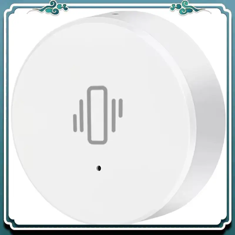 

ABSK-Tuya Zigbee Smart Vibration Sensor Real Time Monitoring Door Window Detection Alarm Smart Security Protection System