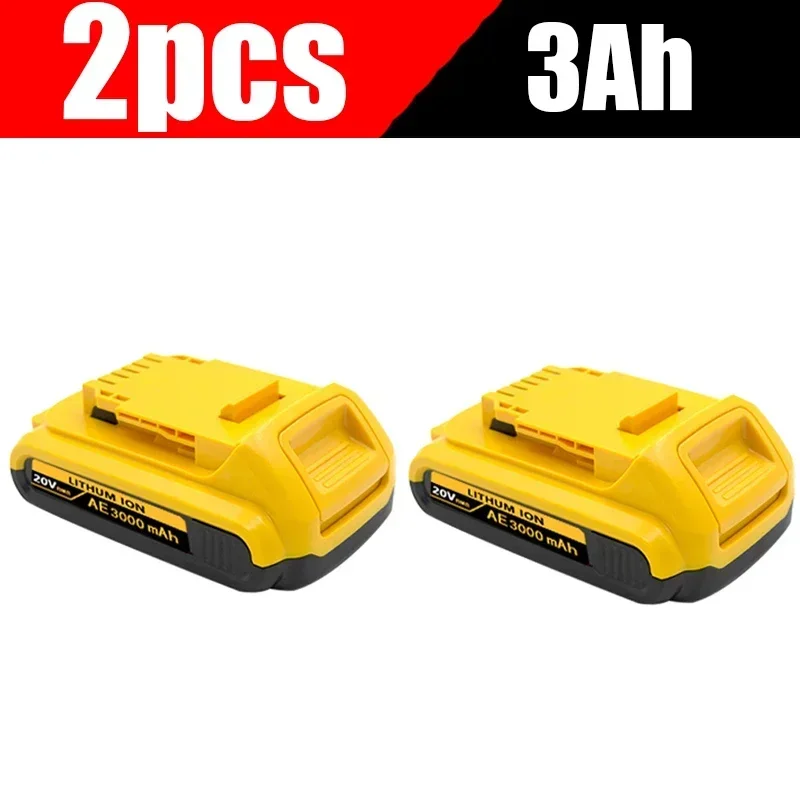 1 Original DCB200 20V 8000mAh Lithium Replacement Battery For Dewalt 18V DCB184 DCB200 DCB182 DCB180 DCB181 DCB182 DCB201 DCB206