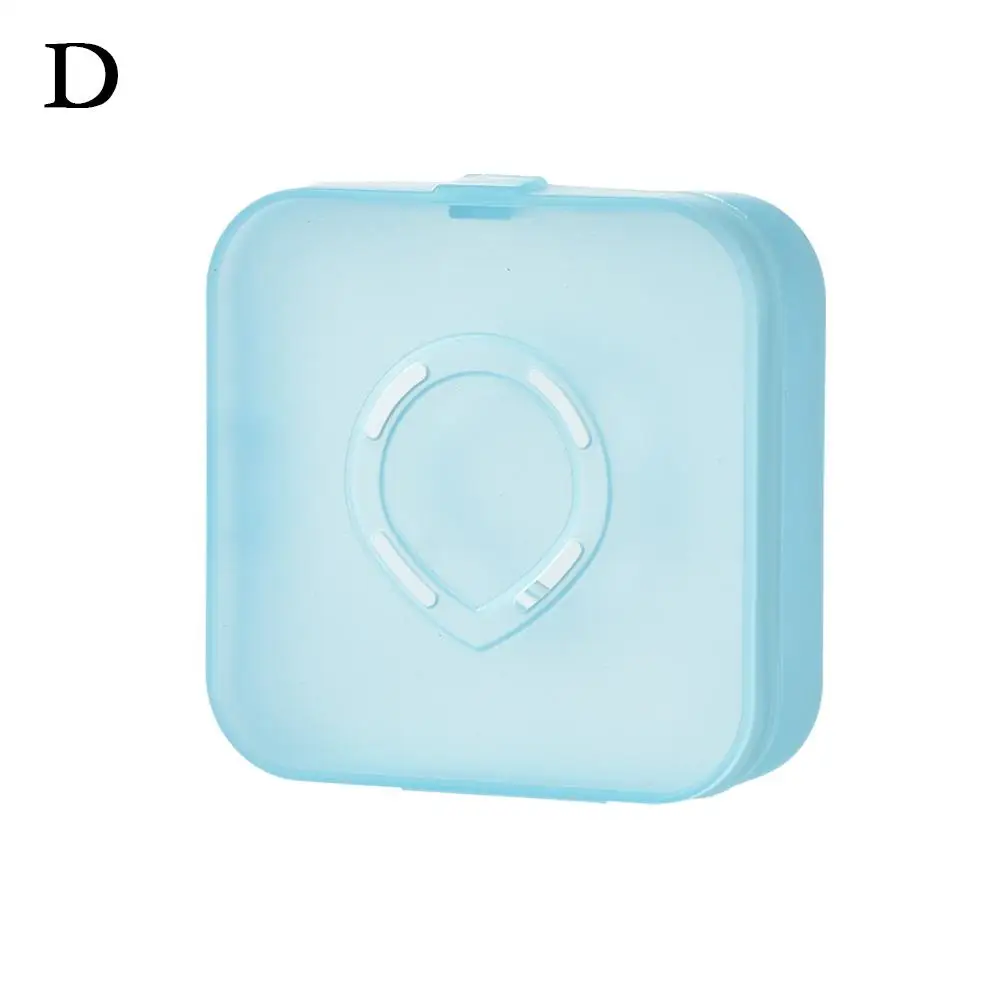 Caja protectora para esponjas, esponja para maquillaje en polvo, contenedor compacto anticontaminación para viaje en casa, maquillaje cosmético Q9i9