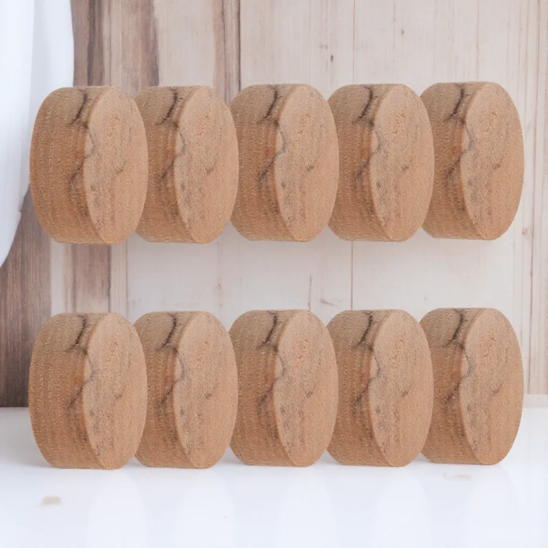 

10pcs Saxophone Cork Pads Noise Reduction Key Cushion Replacement For Sax Trumpet Woodwind Instruments Sound Hole Pad Set