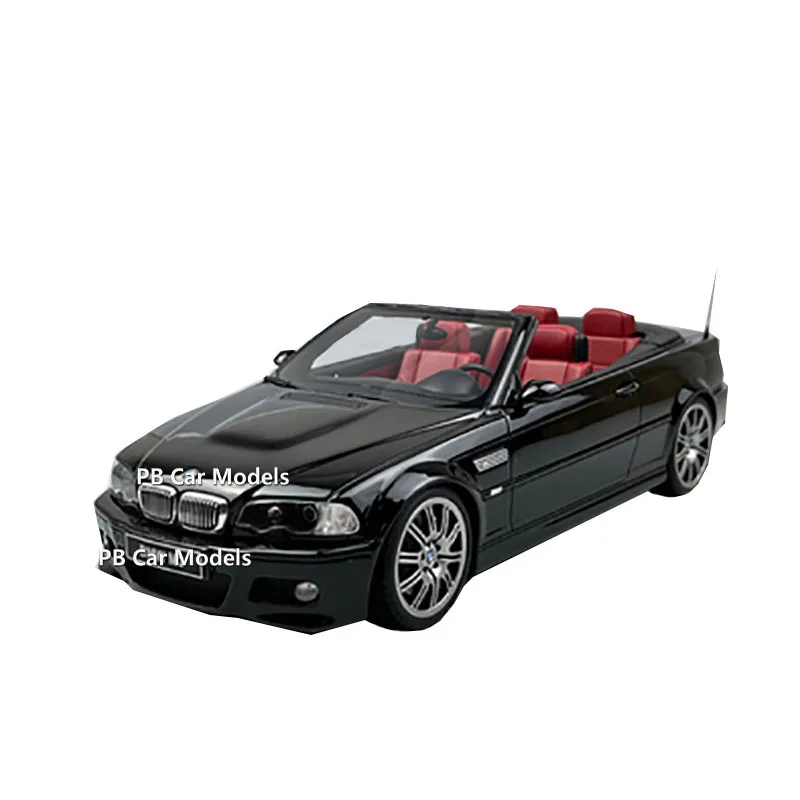 Ornament gift 2004 M3 E46 OTTO 1:18 Roadster limited simulation car model toys for boys