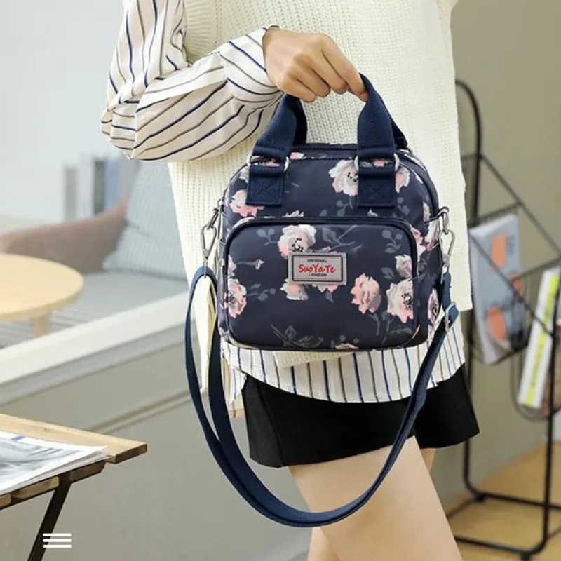 2024 New Women's Outdoor Outing Shopping Handbags Small Bags Waterproof Nylon Cloth Bags Shoulder Bags Crossbody Bag