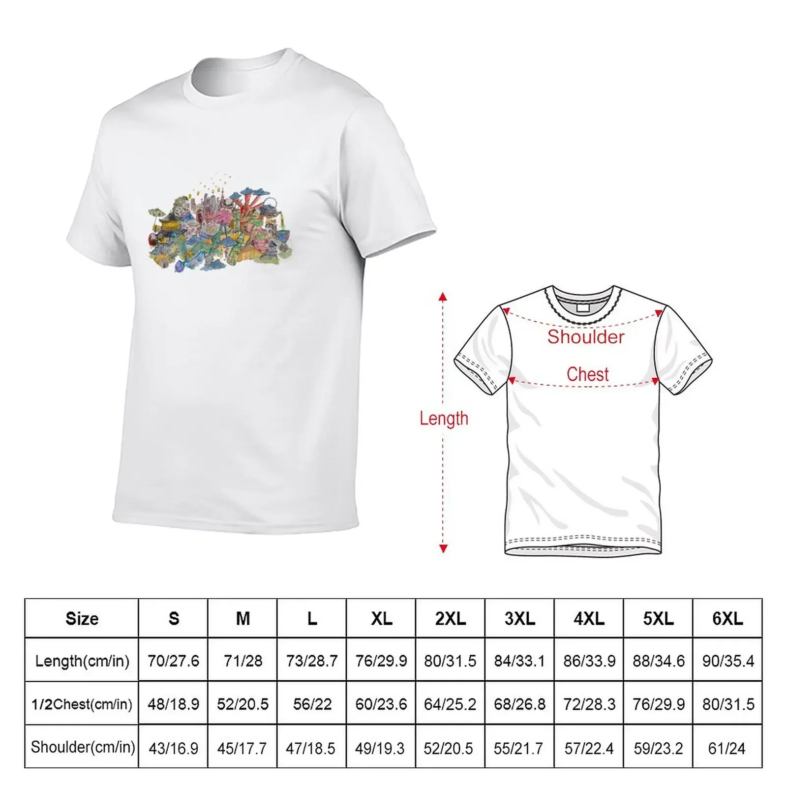 Tokyo Daydream T-Shirt quick-drying aesthetic clothes blanks men workout shirt