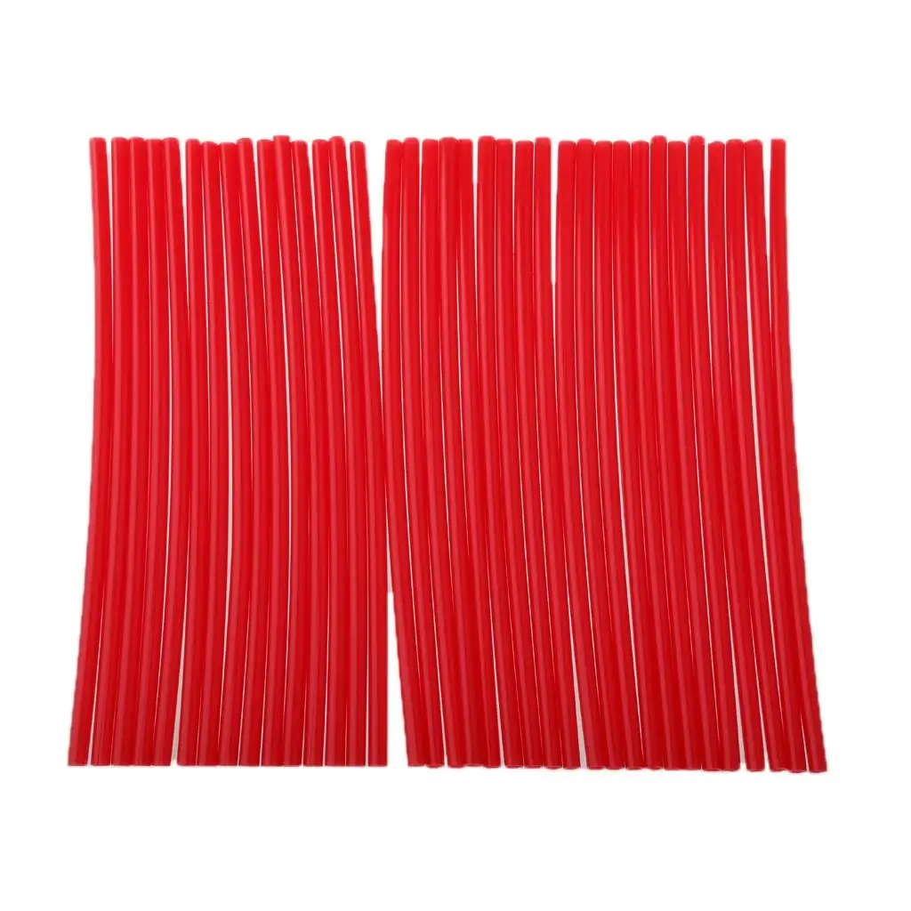 

36 Pcs Motorcycle Spokes Coats Universal Fit -21 Inch Rims Dirt Bike