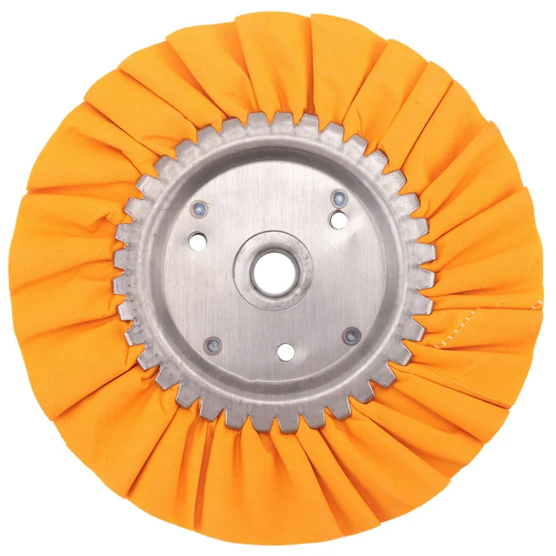 ABXF-Airway 研磨ホイールキット、アングルグラインダー用木工機械布ホイール、直径 8 インチ、4 個