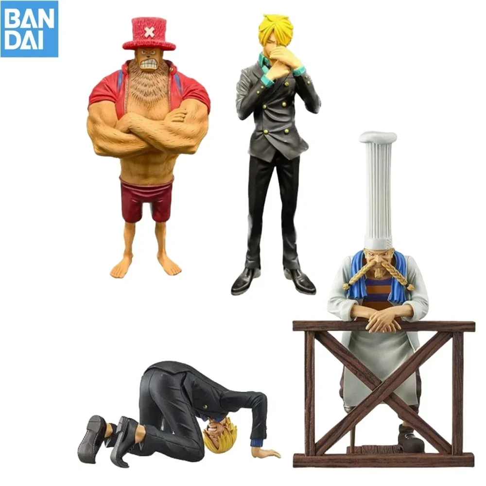 

Original Bandai Anime ONE PIECE DS Judicial Island Action Figure Tony Chopper Sanji Zeff Model Collectible Toys Birthday Gifts