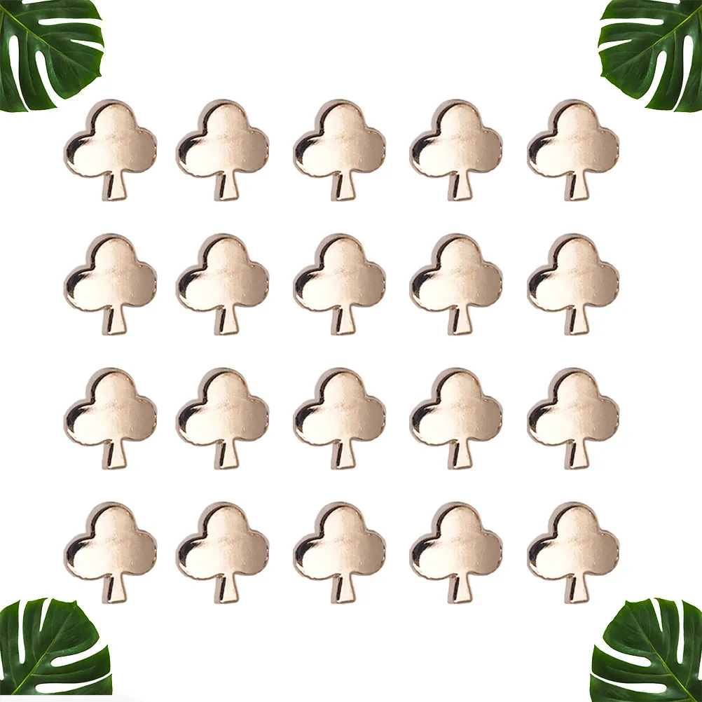 

50Pcs Poker Card Buttons Metal DIY Sewing Buttons for Clothing Jackets Hats Jeans Shoes T-Shirts Windbreakers Backpacks