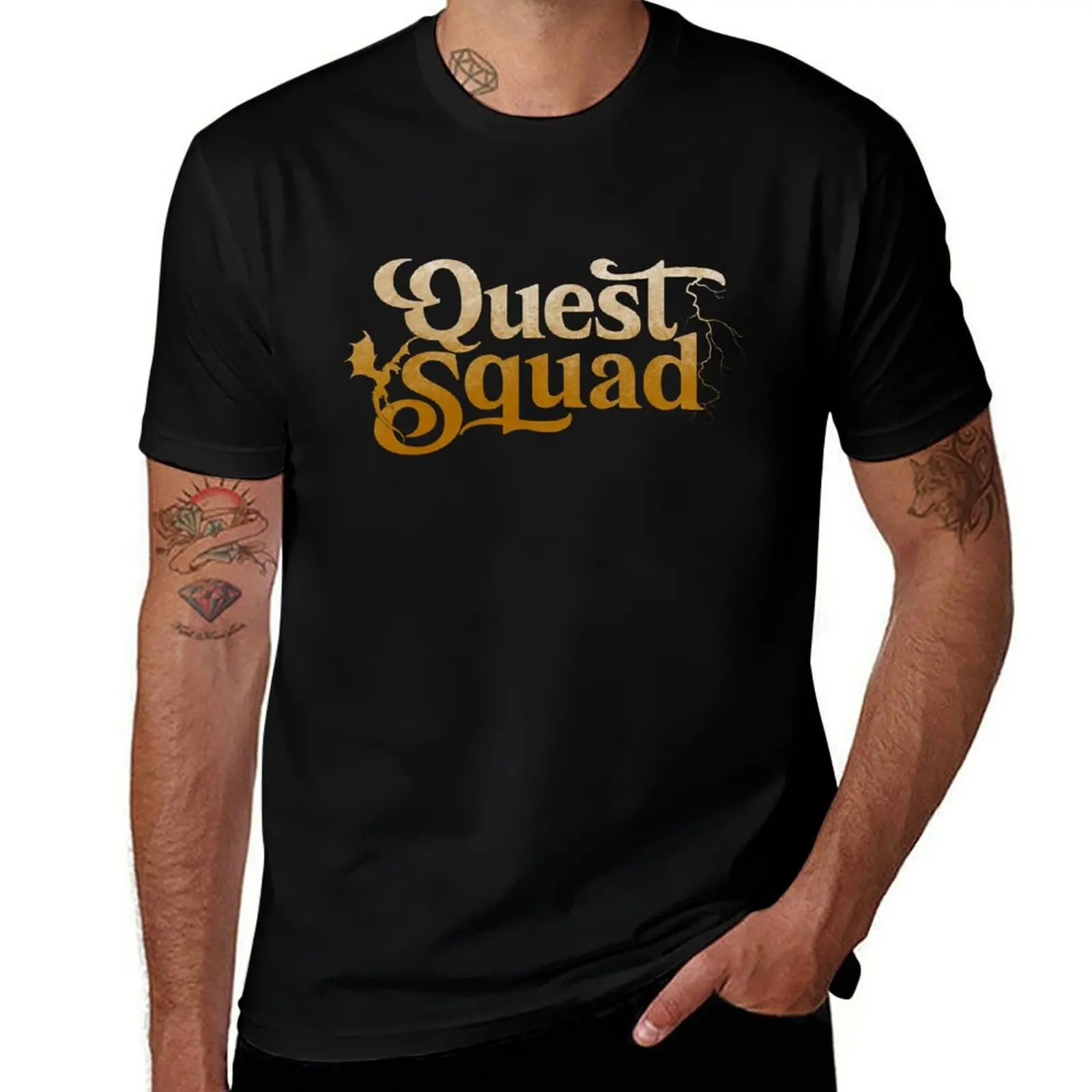 Quest Squad, Onyx Storm Book Inspired, Fourth wing - fantasy Reader, Novel T-Shirt Big Size Short Sleeve Tee for Men