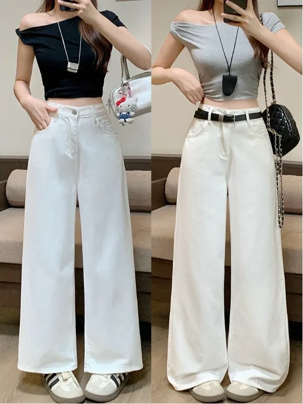 

plus Size Fashionable Wide Leg Pants High Waist Casual Summer Wear for plus Size Women Alluring Slimming Long And Short Styles