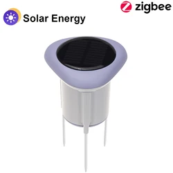 Tuya Smart Zigbee Soil Sensor Planting Temperature and Humidity Meter IP66 Wireless Soil Tester turf Gardening